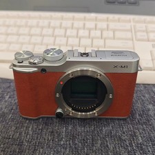 Fujifilm X-M1 16.0MP Digital Camera Brown Body Fujifilm X Series 3-inch 3:2 LCD