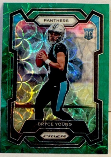 Bryce Young [Green Scope] #311 2023 Panini Prizm card