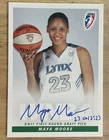 Maya Moore: 2011 WNBA Rittenhouse Rookie Card (RC) ON CARD Autographed Rookie