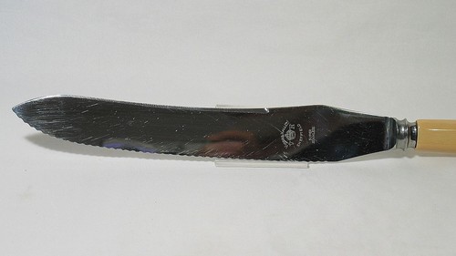 Cuchillo para tallar vintage de acero inoxidable con mango de hueso Viner & Hall - Imagen 3 de 5