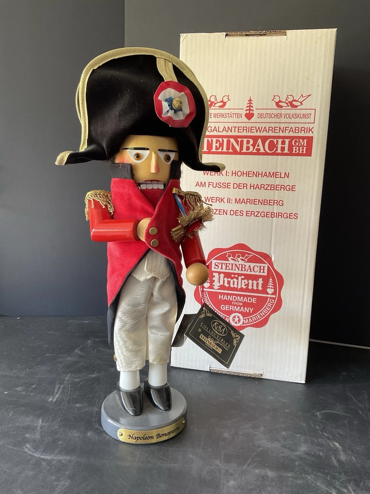 STEINBACH NAPOLEON S1781 NUTCRACKER Limited Edition Germany #508/5000 In Box