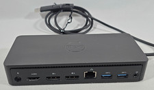 Dell D6000 Docking Station Dual Display 130W Power 4K HDMI DisplayPort USB-C