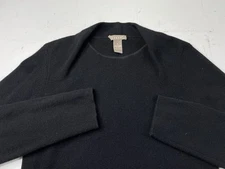 KENAR 100% Cashmere Sweater Knit Black Womens XL