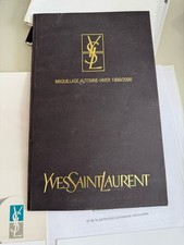 Vintage ephemera YSL Makeup Photo Collection 1999-2000-Fashion History-Slides