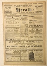 Twickenham  Herald  Saturday  April 5th  1924