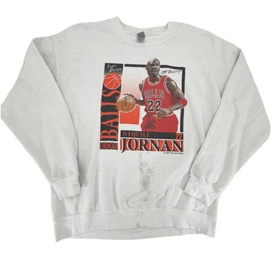 1997 Obvious Plant Comedy Parody Anti Joke Michael Jordan MLB Sweatshirt Size L