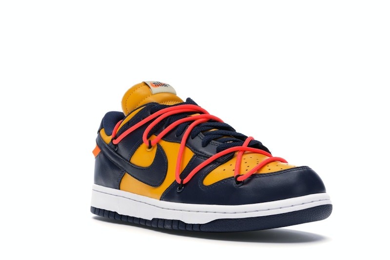 OFF WHITE X NIKE Nike x Off White Dunk Low "University G Midnight Navy"