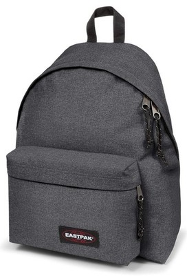 Eastpak Padded  PAK'R Backpack Bag Gray Zipper
