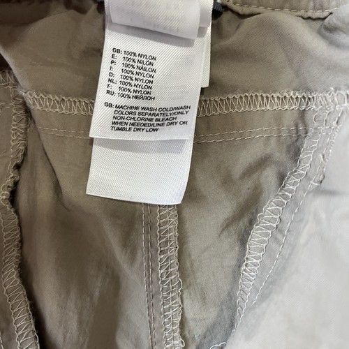 The North Face Cargo Pants Mens XL Beige Convertible Paramount Nylon Hiking - Picture 9 of 13