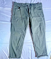 Carhartt BN2517-M Work Pants Mens 38x30 Green Relaxed Fit Utility