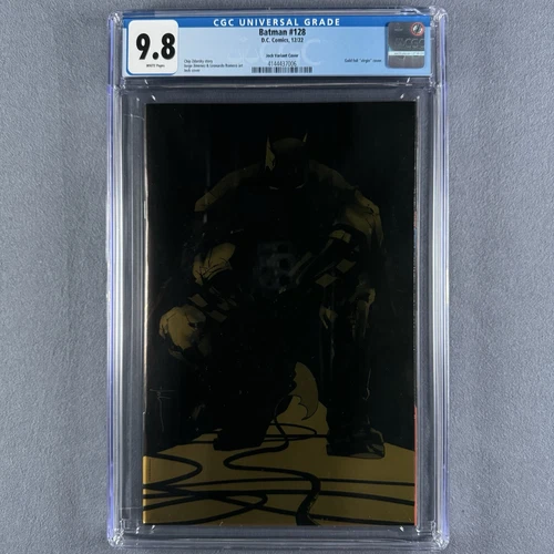 BATMAN #128 CGC 9.8 (2022 DC Comics) 1:50 Jock Gold Foil Variant Justice League