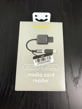 USB-C to USB-A Media Card Reader Adapter- heyday™ Black