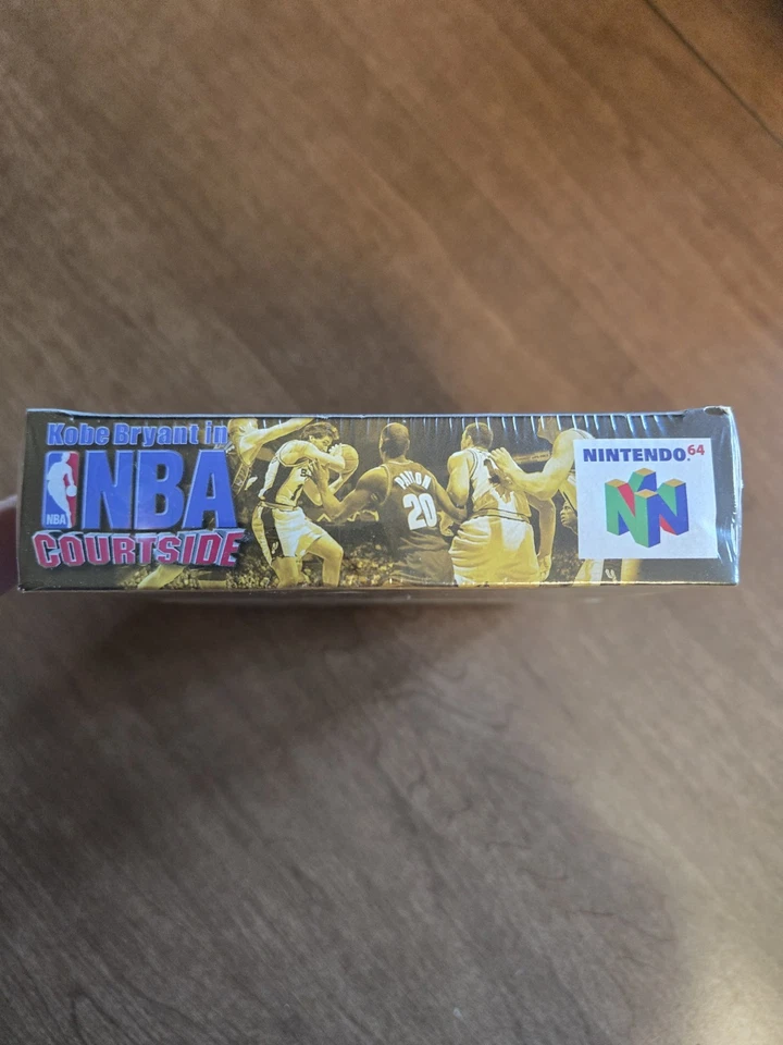 Kobe Bryant in NBA Courtside Nintendo 64 N64 1998 FACTORY SEALED NEW IN BOX - Image 3 of 4