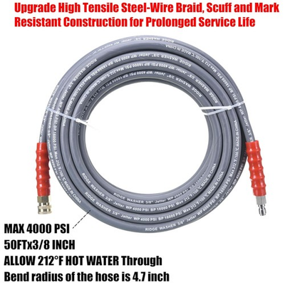 #ad 3 8#x27;#x27; Pressure Washer Hose 50ft for Gas Electric Washers $107.99