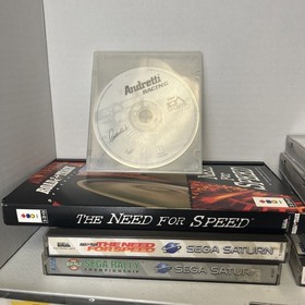 Retro Sports Racing Video Game Lot Sega Saturn 3DO Sega CD Genesis 15 games CIB