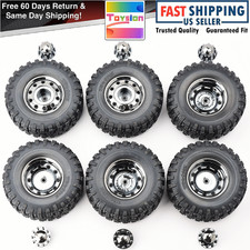 Fits TRX-6x6 Flatbed HAULER 88086-4 - TIRES  Wheels Assembled 2.2" Traxxas