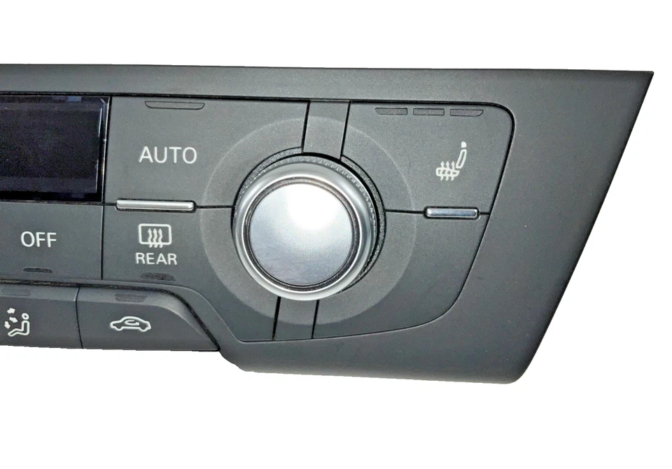 Audi S6 2013 calefacción aire acondicionado interruptor de control de clima delantero 4G0820043AE fabricante original Foto 3 de 4