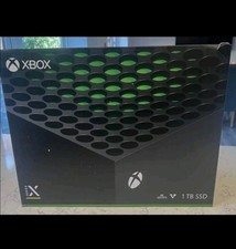 Microsoft Xbox Series x 1TB Black Video Game Console used twice only Boxed