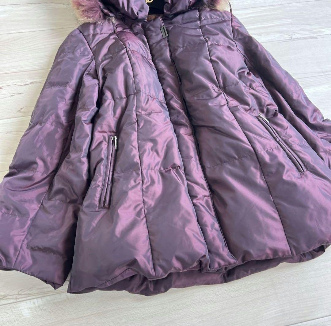 BALMAIN / Down Coat / Excellent Condition / Purpl… - image 7