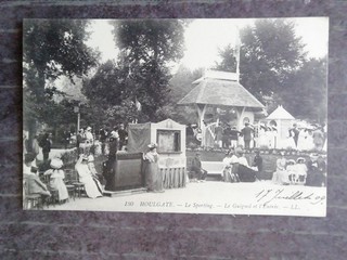 carte Postale houlgate le sporting le guignol