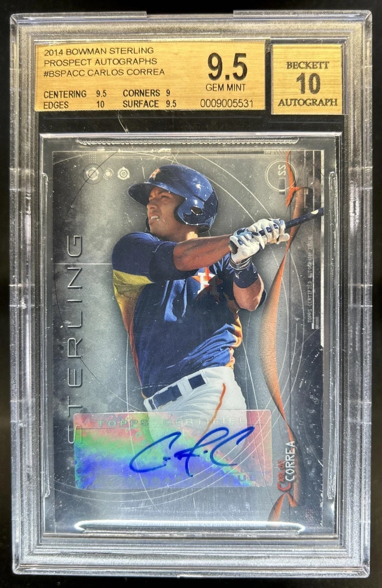 Bowman Carlos Correa Baseball Sports Trading Cards & Accessories