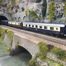 Coffret de 6 voitures "50 ans du Nostalgie Istanbul Orient Express", 1976, Intra