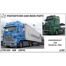 CTM 1/24 Italeri MB Actros MP4 Gigaspace Mega Conversion Photoetch Detail Set