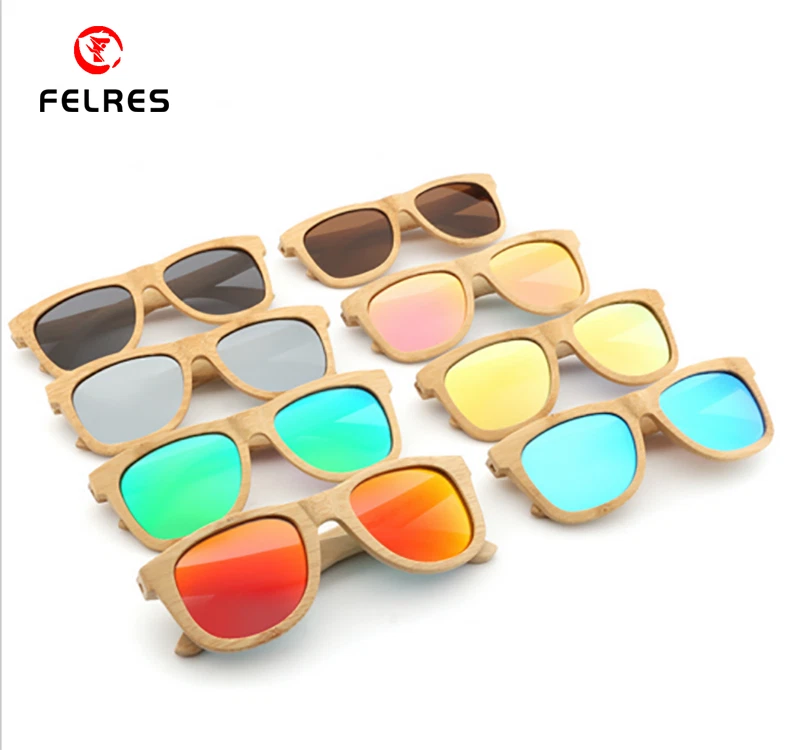 Handarbeit Herren Damen Bambus Holz Polarisiert Sonnenbrillen Holz Brillen Neu