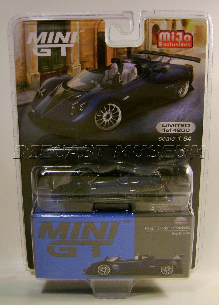 PAGANI ZONDA HP BARCHETTA BLUE TRICOLORE CHASE CAR MIJO TSM MODEL