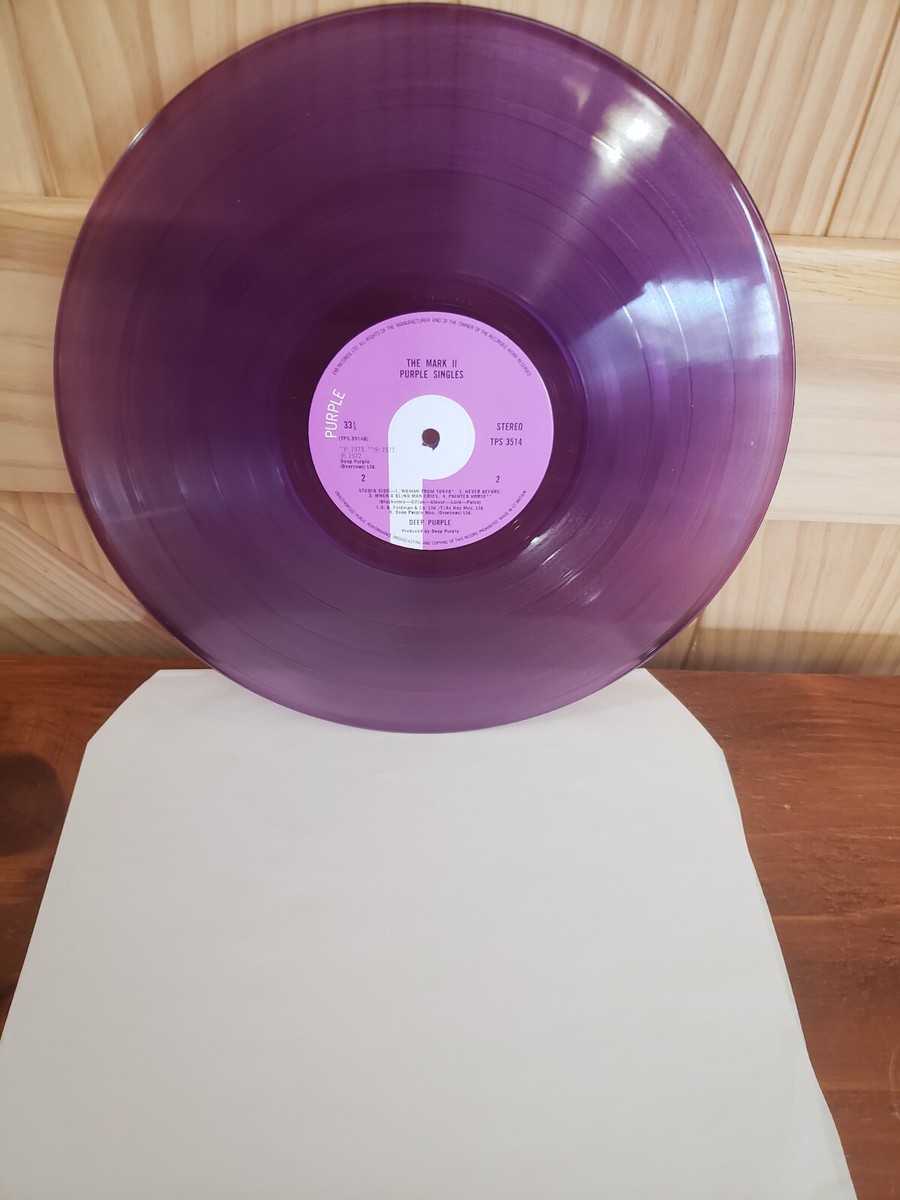 Deep Purple - Mark 2: The Purple Singles PURPLE VINYL Album LP