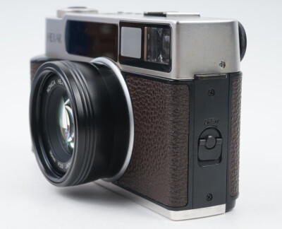Rare@ Konica Hexar Film Camera + 35mm f/2 Lens Rhodium Edition