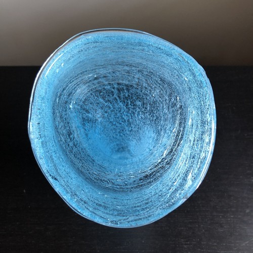 SIGNED Simone Cenedese Italian Murano Four Seasons Threaded Art Glass Vase - Picture 11 of 12