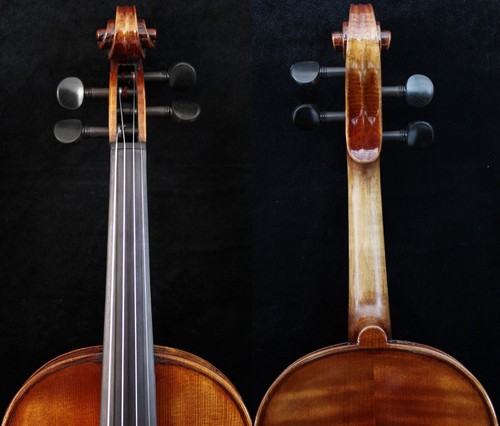 Amazing Master violino fatto a mano dopo Stradivar 1716 Messiah violin facile da suonare - Foto 3 di 12