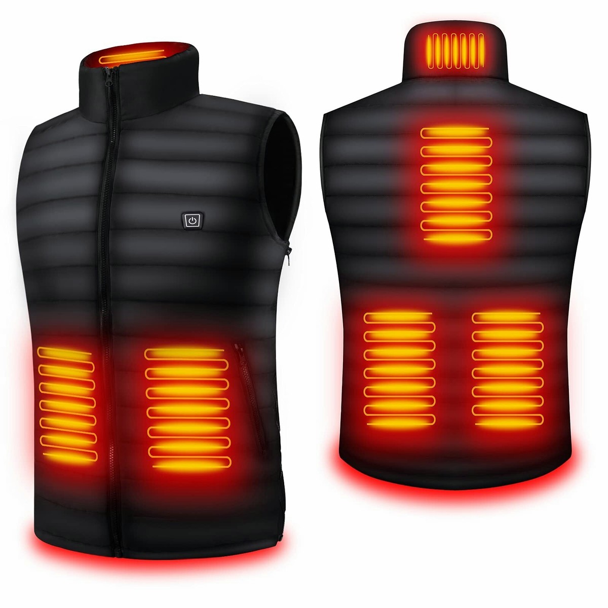 Heated Vest for Men Women, Warming Heated Vest Size Adjustable