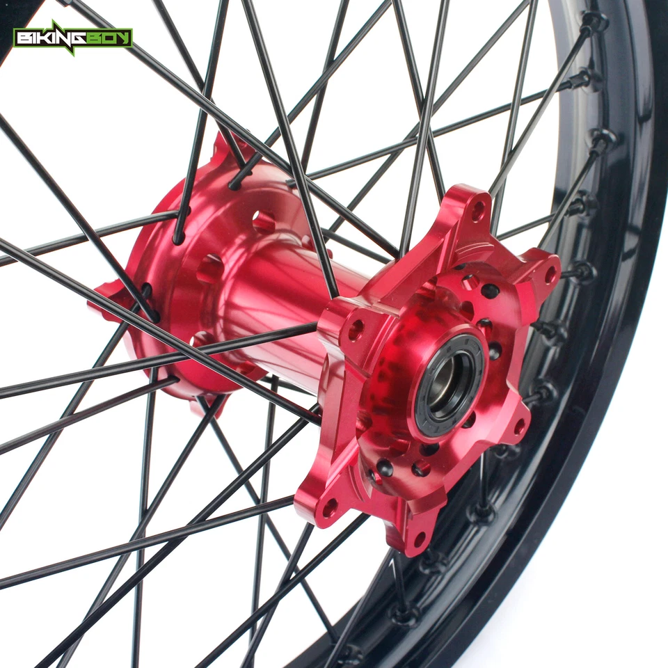 Buje de llanta trasera CNC de 19" para Honda CRF450R CRF250R 2004-13 CR125R CR250R 02-13 Foto 3 de 4