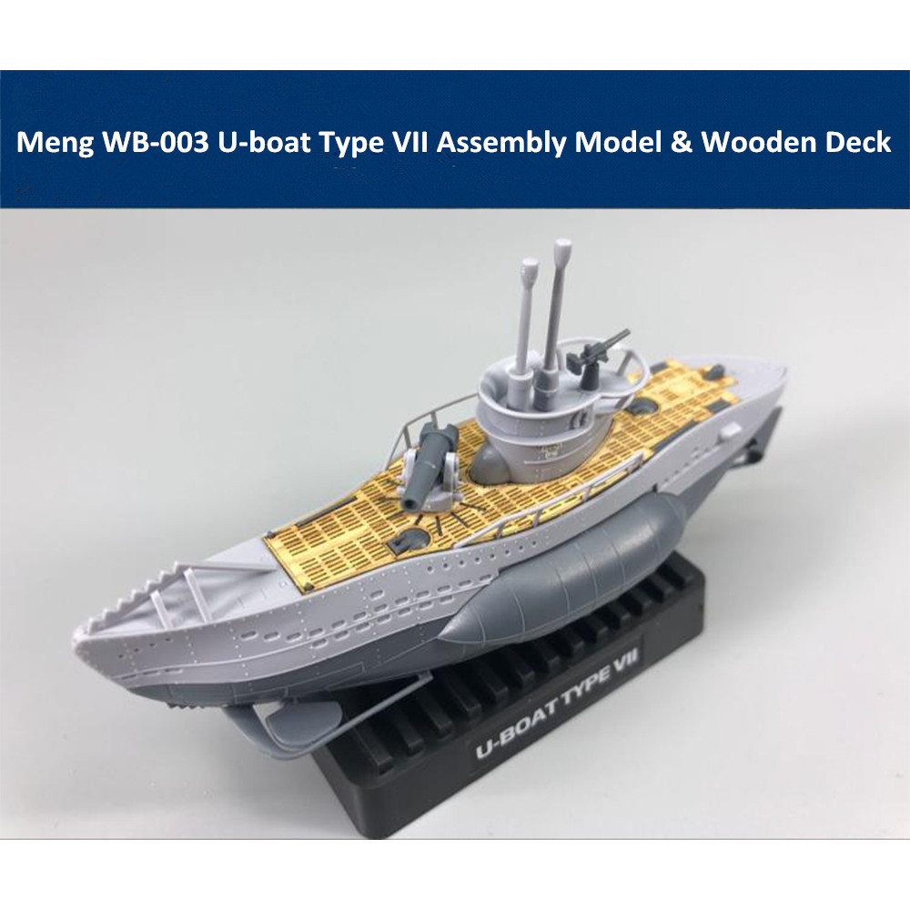 Meng WB-003 U-boat Type VII Q Edition Plastic Assembly Model Kit