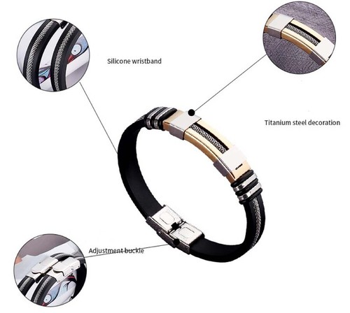 Verbessern Sie die Durchblutung mit Titanium Ion Therapeutic Bracelet Lympunclog - Bild 11 von 22