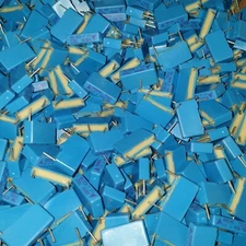 100x EPCOS SIEMENS B32522 0.1uF 100nF 400V HI-END STACKED FILM CAPS FOR AUDIO!