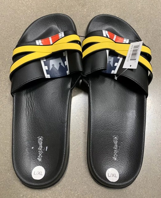 Kingdom Hearts Slide Slipper Shoe Size Mens L/XL sandals Large