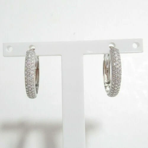 Orecchini di lusso pendenti pendenti bianchi