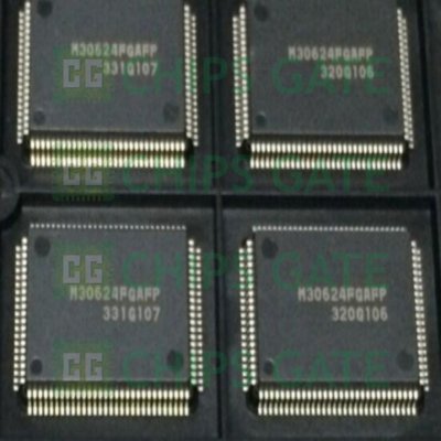 Microcontrollore Renesas M30624FGAFP, Serie M16C/60, Package QFP-100, Nuovo
