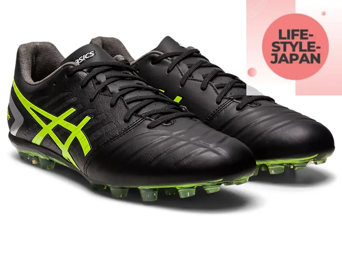 ASICS DS LIGHT AG 1103A077 002 Black Safety Yellow Soccer