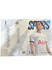 TOTTENHAM HOTSPUR SPURS v NEWCASTLE UNITED PREMIER LEAGUE PROGRAMME 10/12/2023