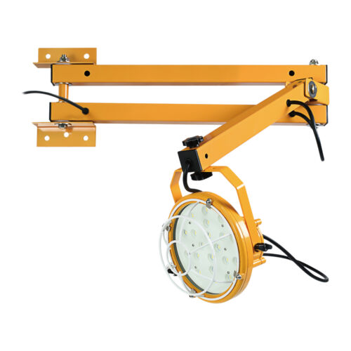 Foldable Loading Dock LED Lights Outdoor Work Swing Arm Lamp for Warehouse 50W - Picture 8 of 13