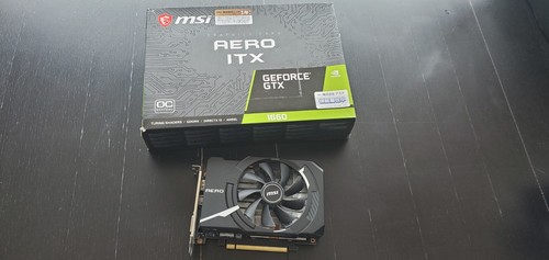 MSI GeForce GTX 1660 SUPER AERO ITX OC 6Go GDDR6 Carte Graphique (V809-3262R)
