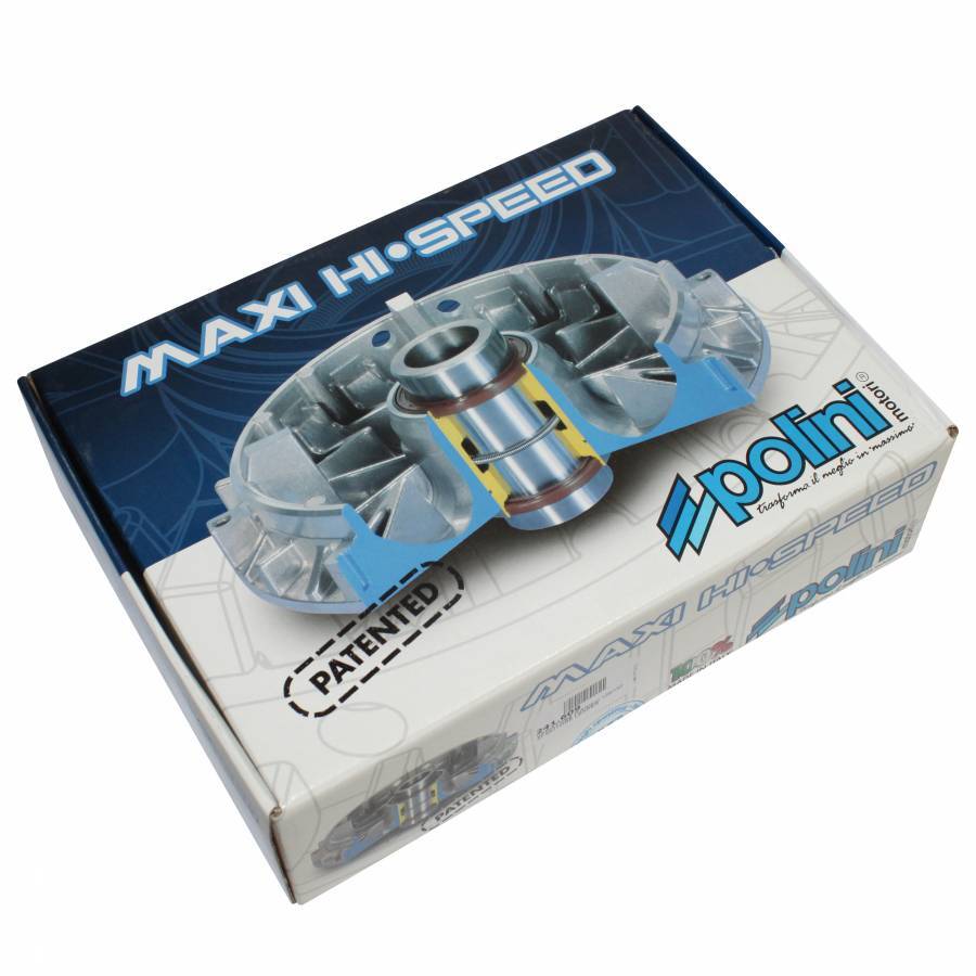 Variateur Polini Hi-Speed améliore l'accélération du Piaggio MP3 125