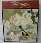 Benaya Art Ceramics "English Breakfast" Quartz wall/mantle Clock MIB #2