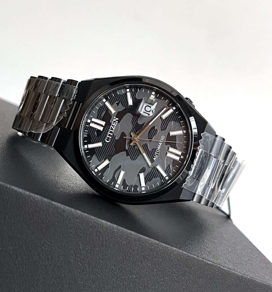 Brand New! Citizen Watch NJ0155-87E Tsuyosa Automatic Black
