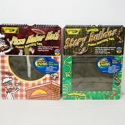 Crayola Summer Learning Math Reading Rocket Minds Pizza Story Builder Sentence
