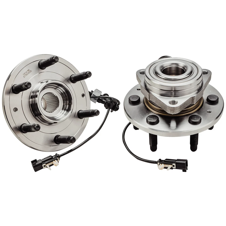 4WD Front Wheel Bearings Hubs for Silverado Sierra 1500 Tahoe Yukon XL Escalade - Image 3 of 4
